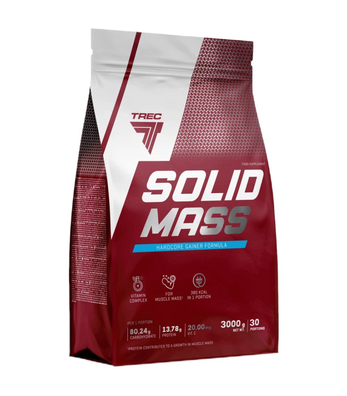 Trec Nutrition - Solid Mass | Hardcore Gainer Formula / 3000 грама