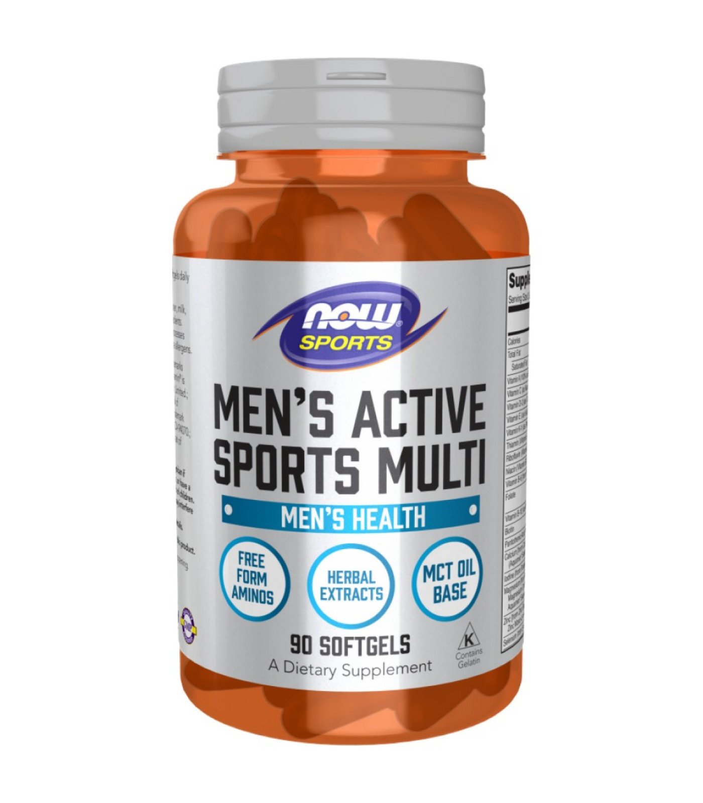 NOW Foods - Men's Active Sports Multi (30 дози)