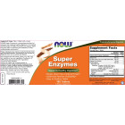 NOW Foods - Super Enzymes (180 дози)