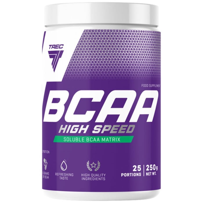 Trec Nutrition - BCAA High Speed | Soluble BCAA Matrix / 250 грама, 25 дози