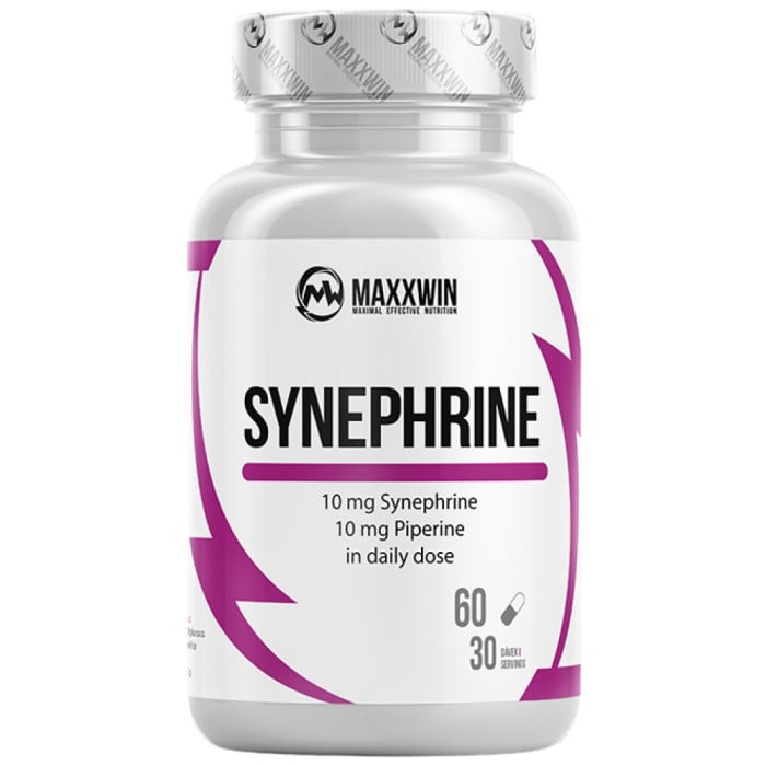 MAXXWIN - Synephrine 10 mg | with Piperine / 60 капсули, 30 дози