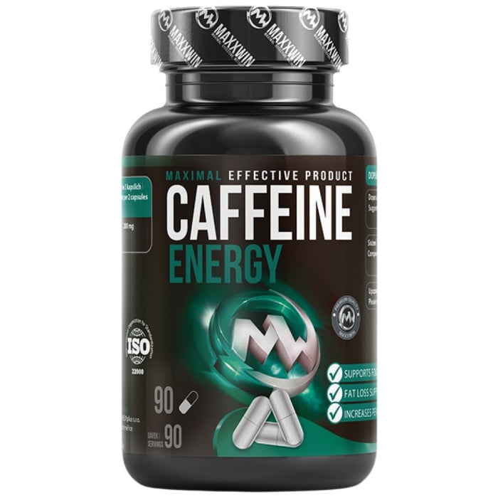 MAXXWIN - Caffeine Energy 100 mg / 90 капсули, 90 дози