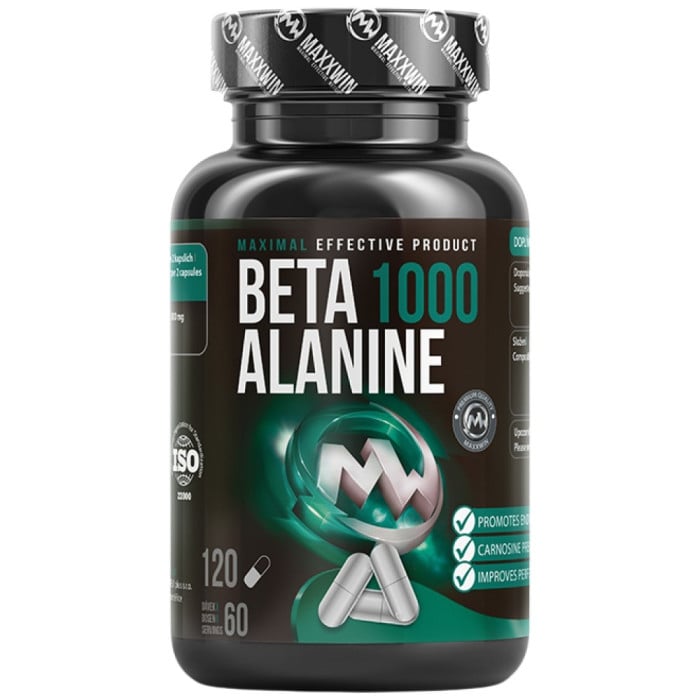 MAXXWIN - Beta Alanine 1000 / 120 капсули, 60 дози