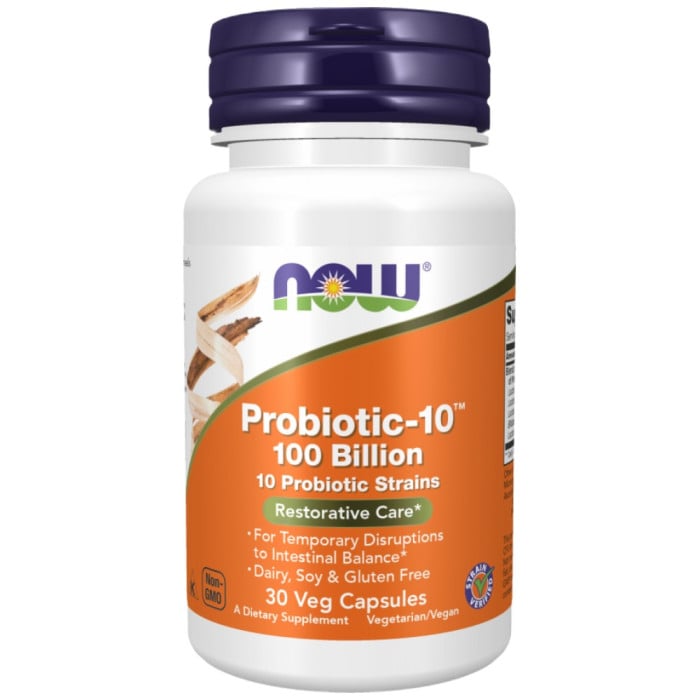 NOW Foods - Probiotic-10 100 Billion (30 дози)