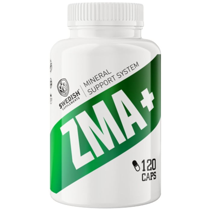 SWEDISH Supplements - ZMA + / 120 капсули, 60 дози