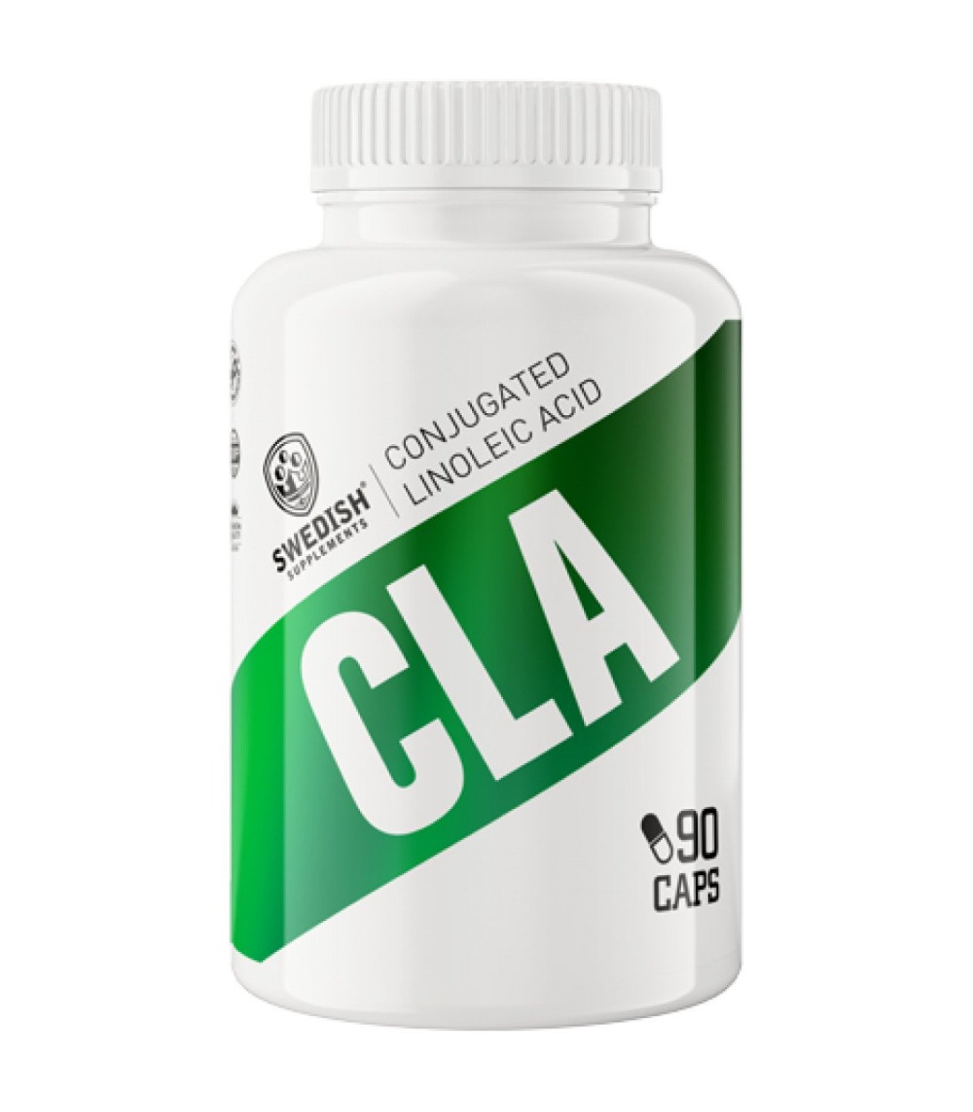 SWEDISH Supplements - CLA 1000 mg / 90 дражета, 90 дози