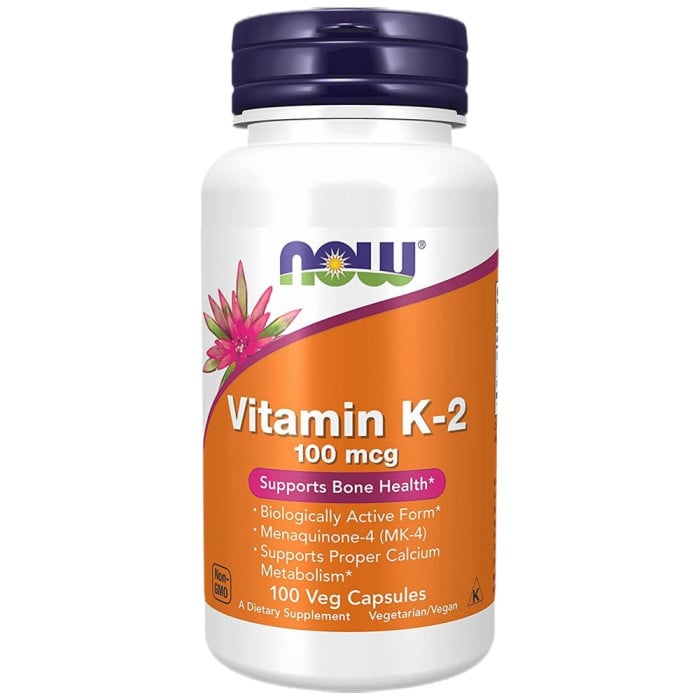 NOW Foods - Vitamin K-2 100 mcg (100 дози)