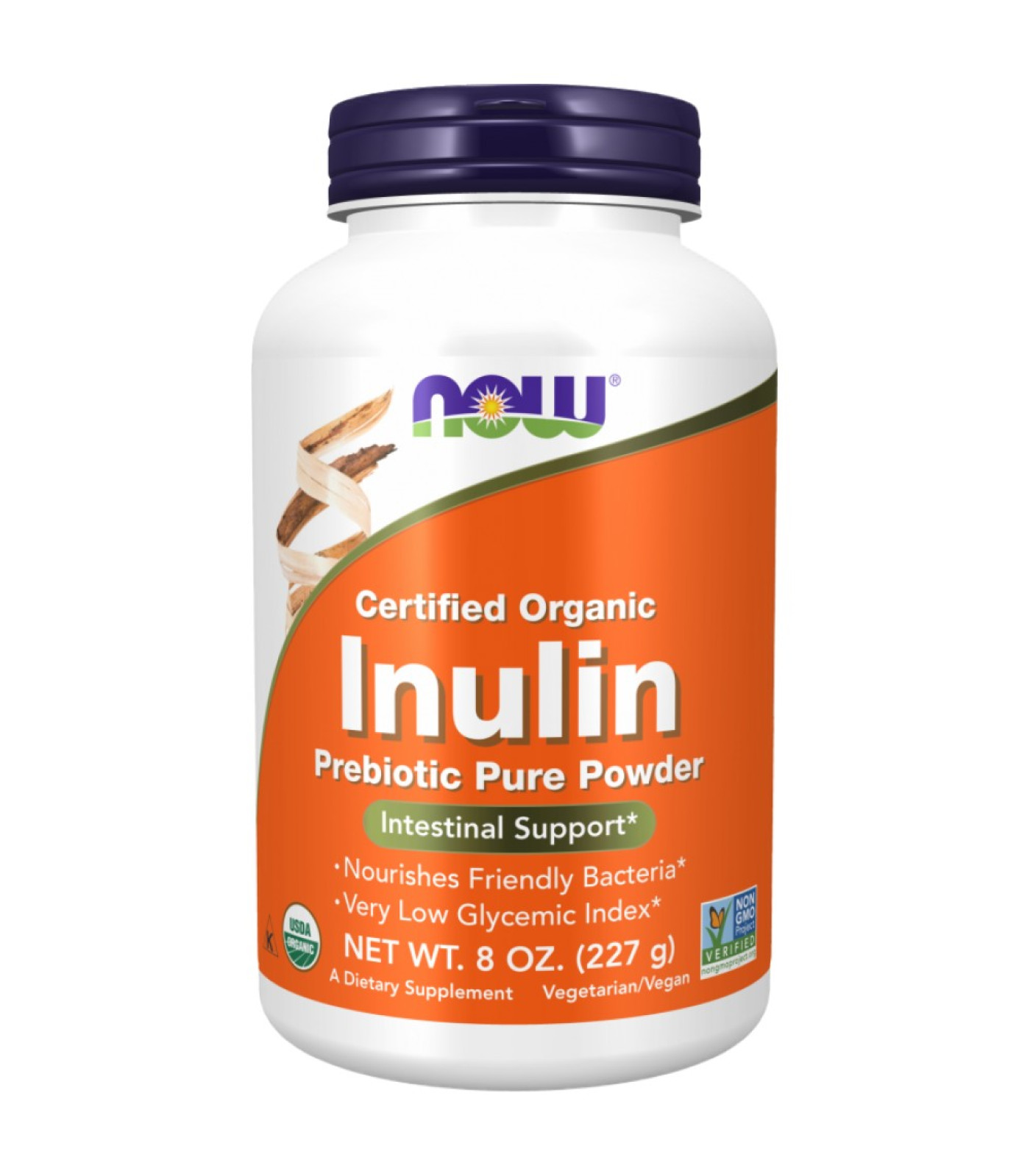 NOW Foods - Inulin Powder Pure FOS (57 дози)