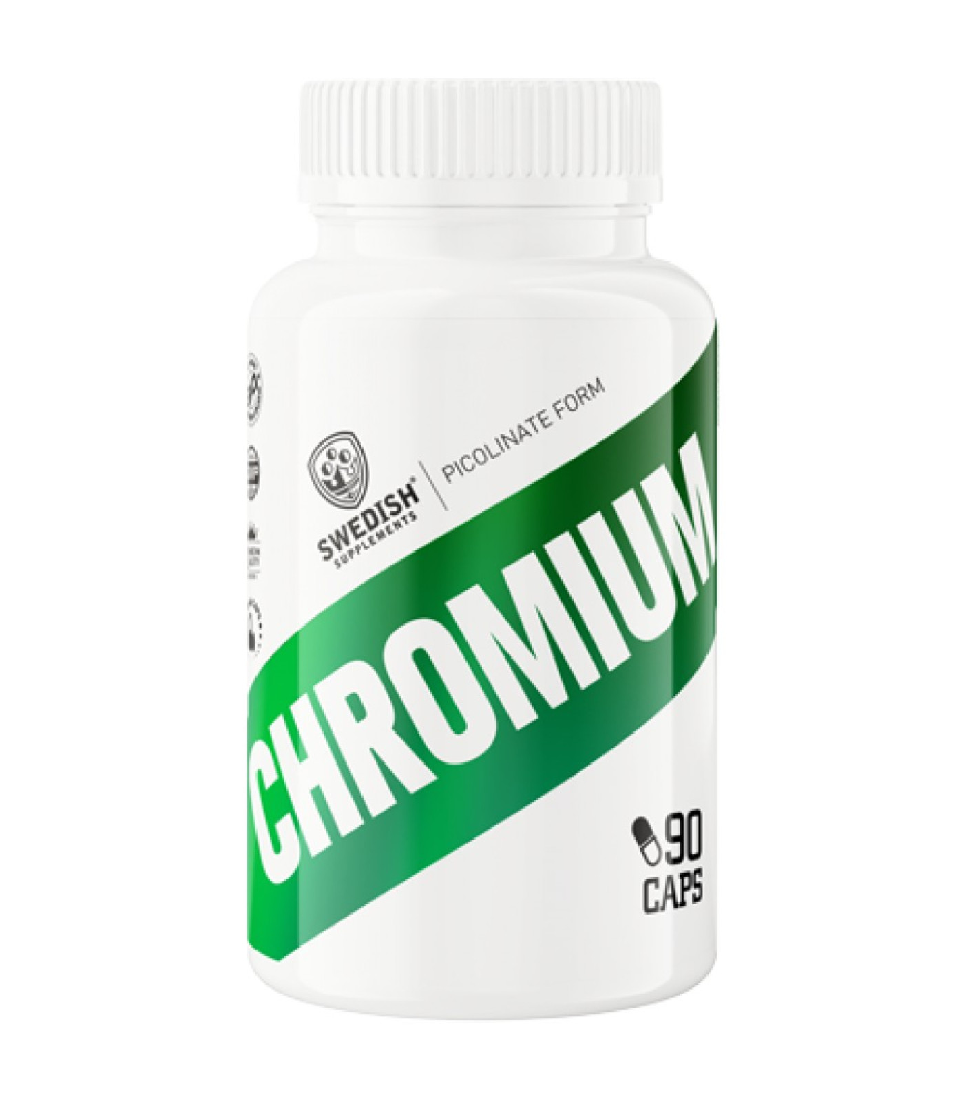 SWEDISH Supplements - Chromium / 90 Таблетки, 90 дози