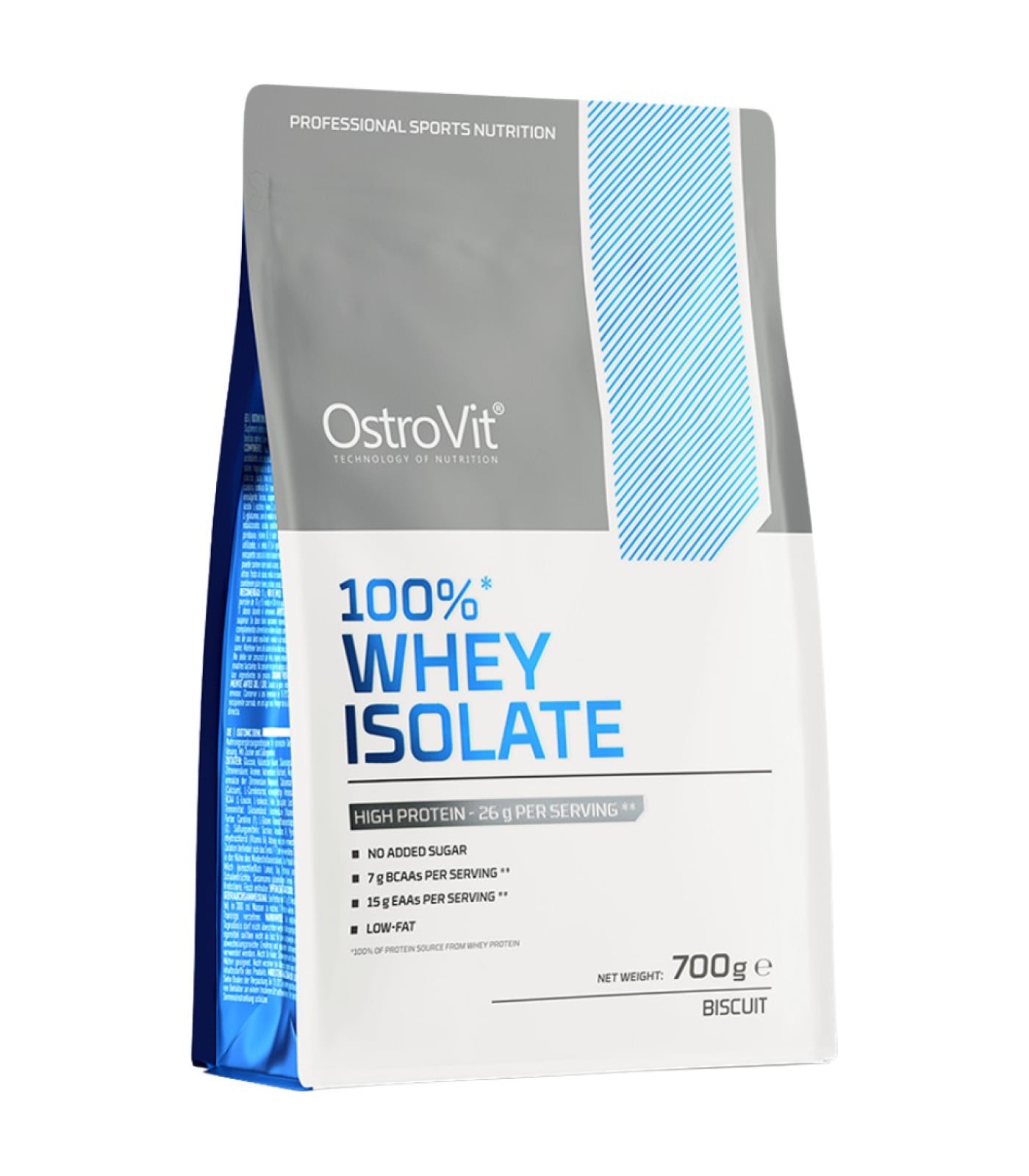 OstroVit - Whey Protein Isolate / 700 грама, 23 дози OstroVit - Whey Protein Isolate / 700 грама, 23 дози