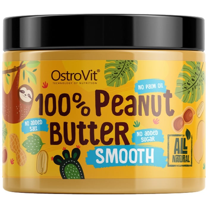 OstroVit - 100% Peanut Butter Smooth / 500 грама