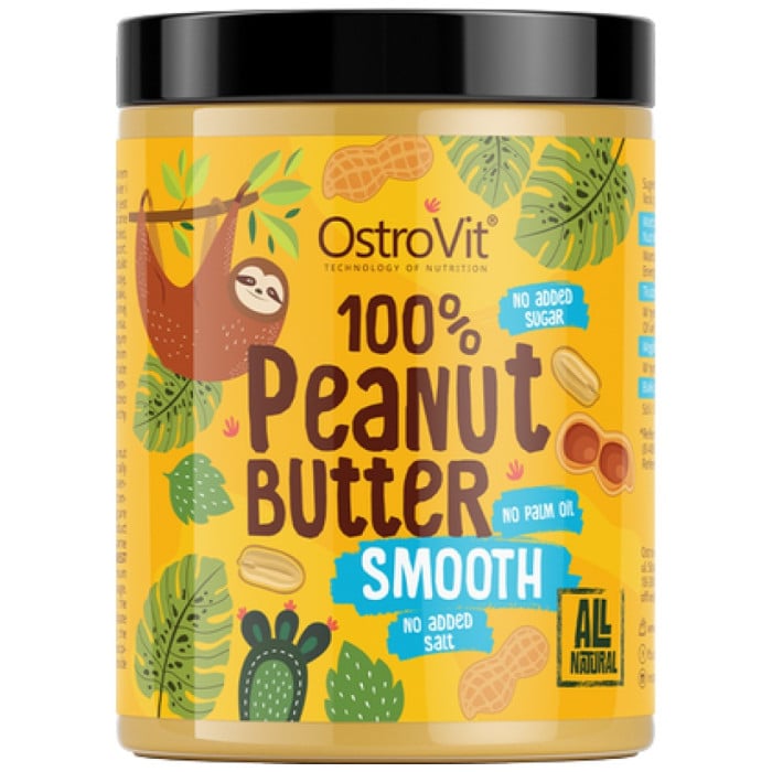 OstroVit - 100% Peanut Butter Smooth / 1000 грама