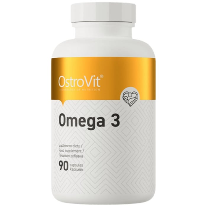OstroVit - Omega 3 1000 mg / 90 Гел капсули, 90 дози