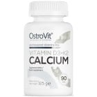 OstroVit - Vitamin D3 2000 + K2 100 mcg + Calcium (45 дози) / 90 Таблетки