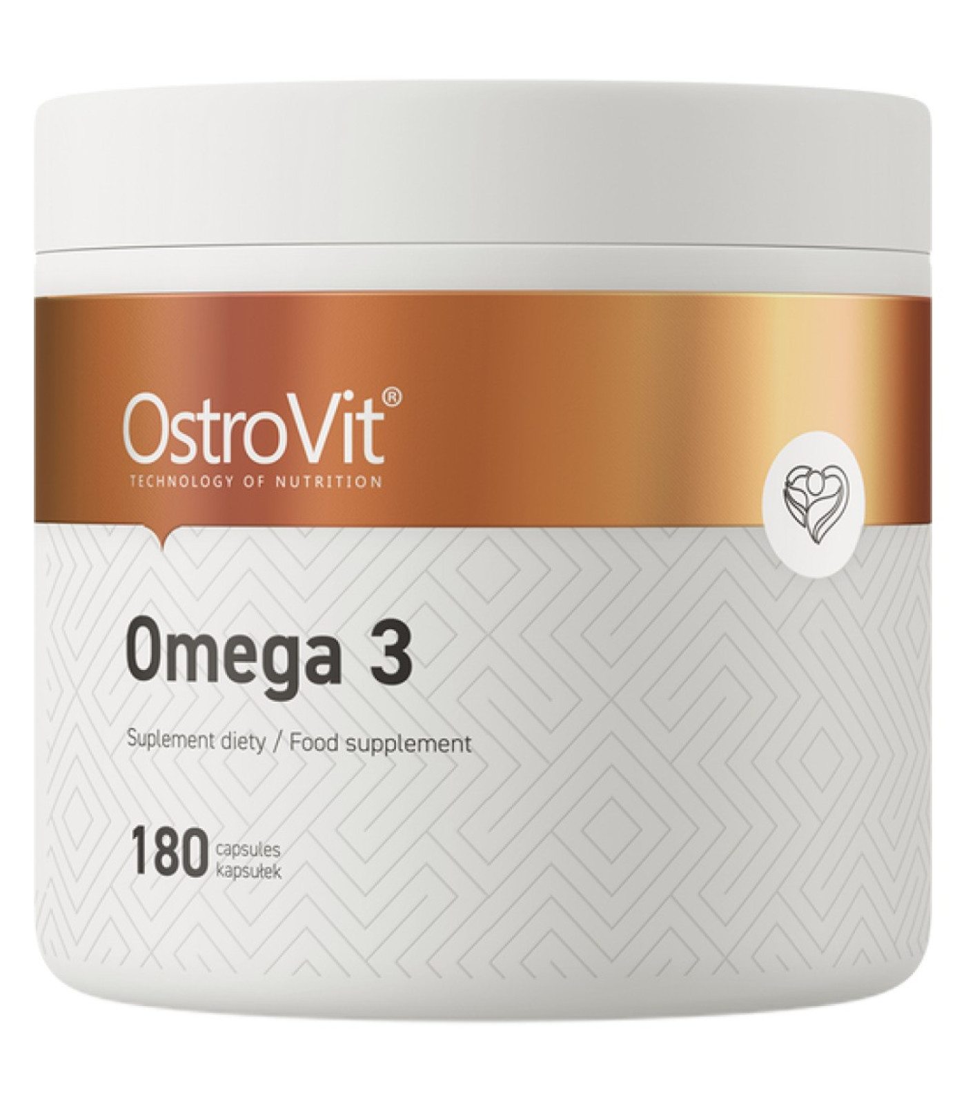 OstroVit - Omega 3 1000 mg / 180 Гел капсули, 180 дози