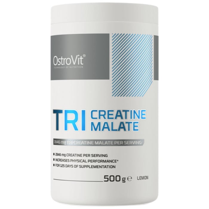 OstroVit - Tri Creatine Malate Powder / 500 грама, 200 дози