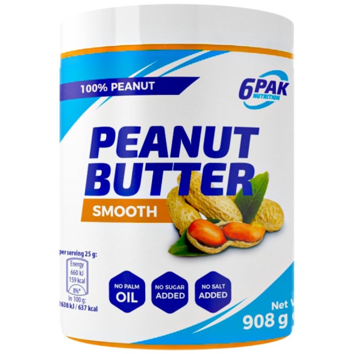 6PAK Nutrition - Peanut Butter Pak Smooth / 908 грама