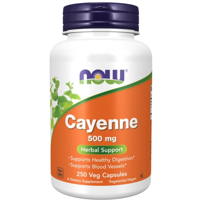 NOW Foods - Cayenne 500 mg (250 дози)