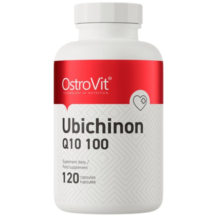 OstroVit - CoQ10 / Ubichinon 100 mg / 120 Гел капсули, 120 дози