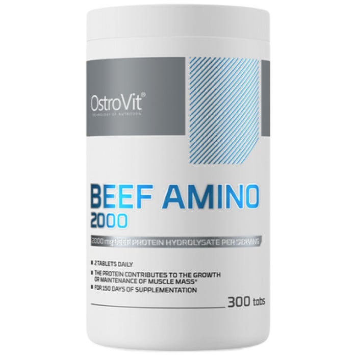 OstroVit - Beef Amino 2000 / 300 Таблетки, 150 дози