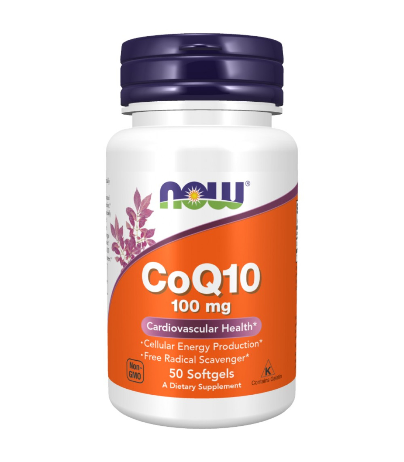 NOW Foods - CoQ10 100 mg (50 дози)