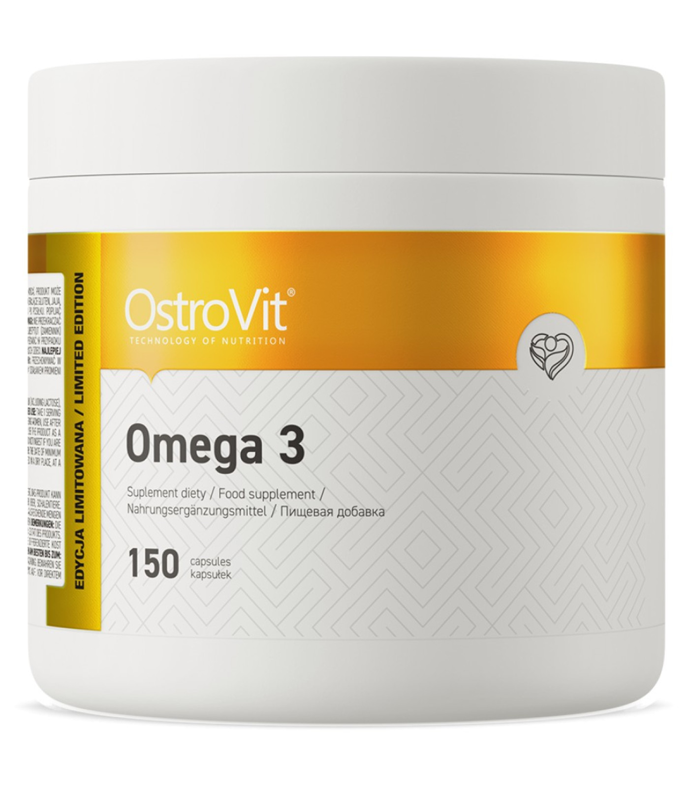 OstroVit - Omega 3 1000 mg / 150 Гел капсули, 150 дози