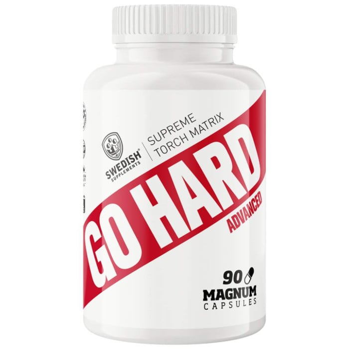 SWEDISH Supplements - Go Hard / Advanced / 90 капсули, 30 дози