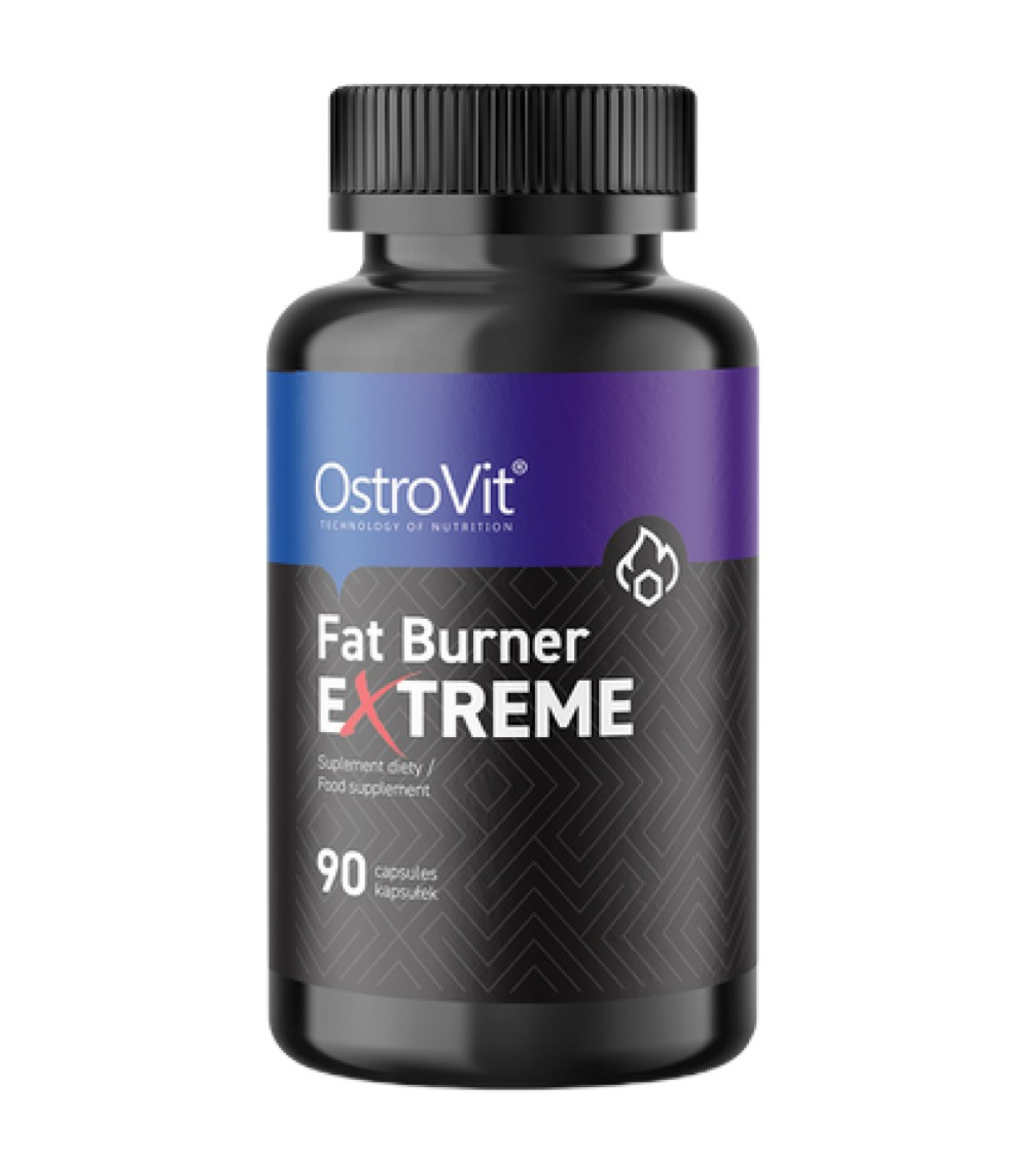 OstroVit - Fat Burner / Extreme / 90 капсули, 30 дози