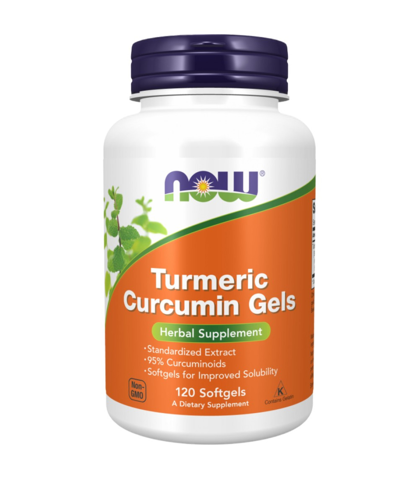 NOW Foods - Turmeric Curcumin Softgels 475 mg (120 дози)