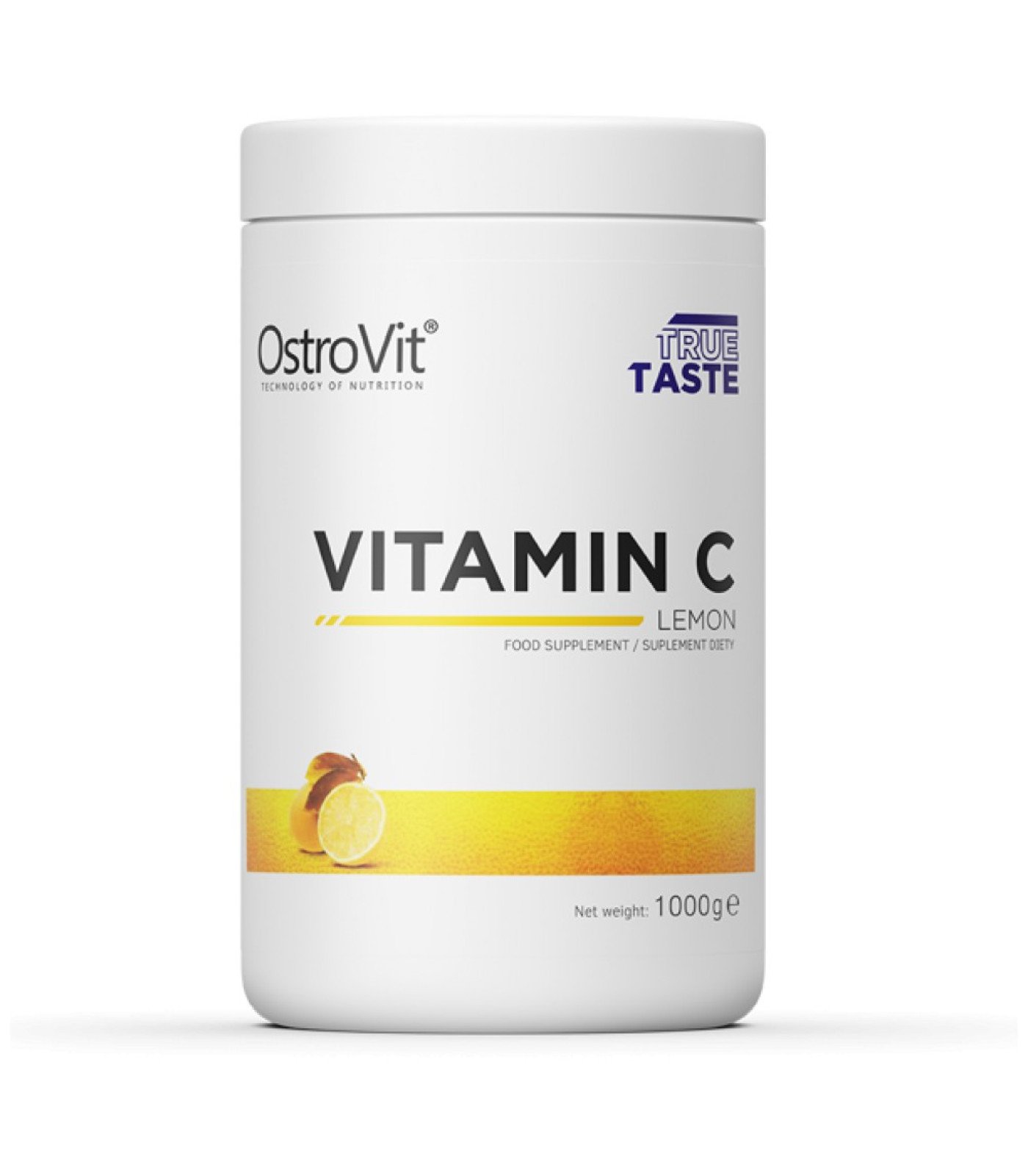 OstroVit - Vitamin C Powder / Flavored / 1000 грама, 1000 дози