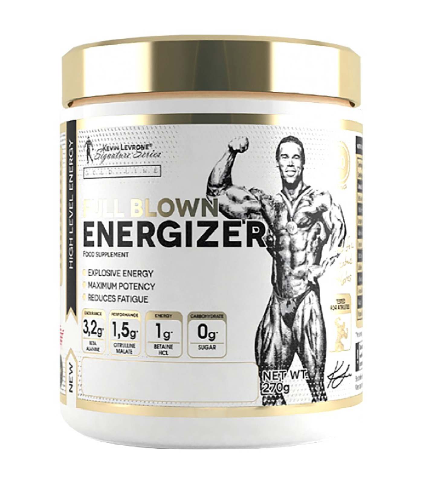 Kevin Levrone - Gold Line / Full Blown Energizer Pre-Workout (60 дози) / 270 грама