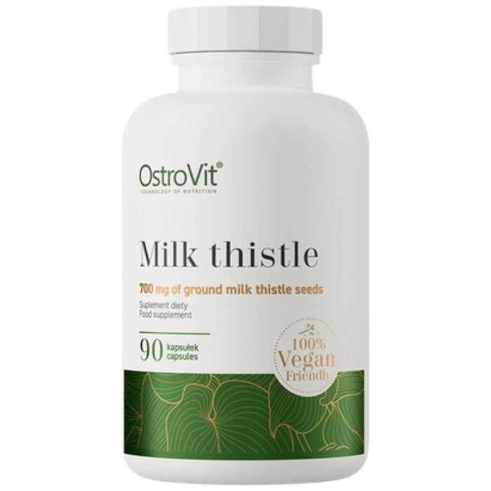 OstroVit - Milk Thistle 700 mg / Vege / 90 капсули, 90 дози