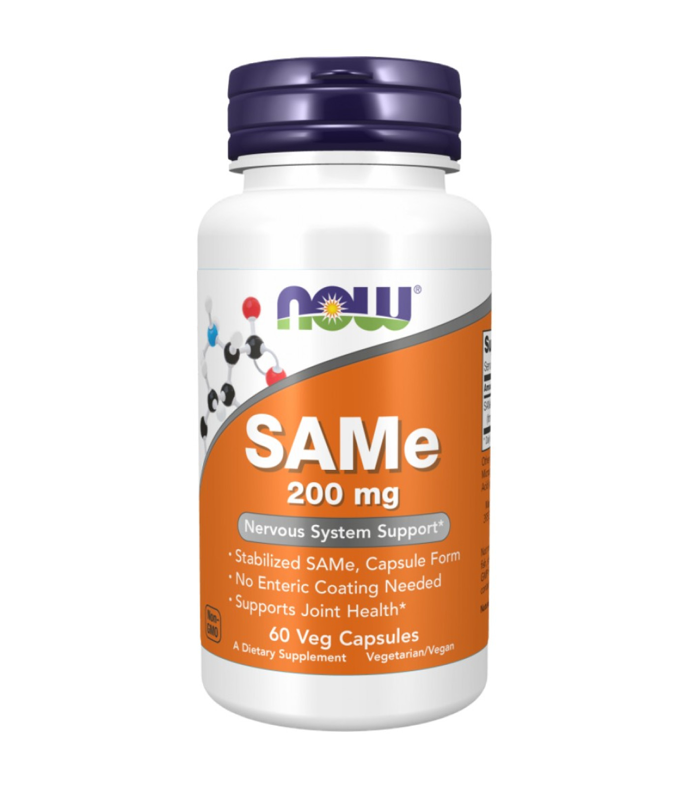 NOW Foods - SAMe 200 mg (60 дози) NOW Foods - SAMe 200 mg (60 дози)