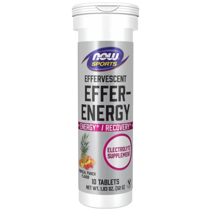 NOW Foods - Effer-Energy / Effervescent Energy (10 дози)