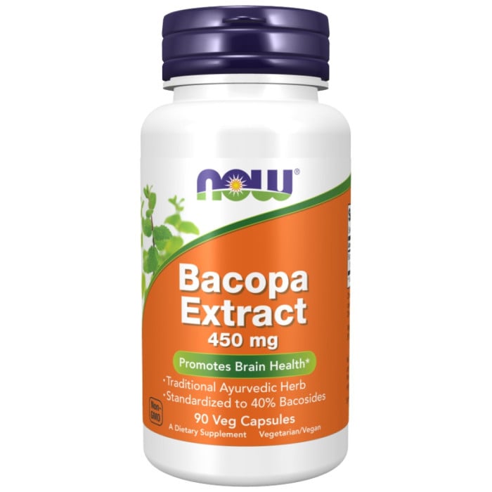 NOW Foods - Bacopa Extract 450 mg (90 дози)