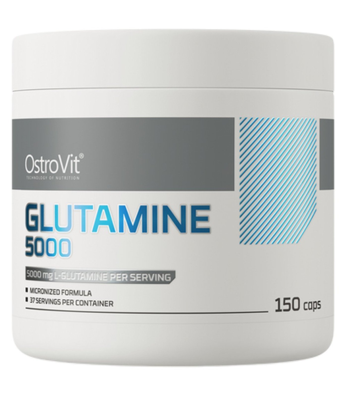 OstroVit - Glutamine 5000 / 150 капсули, 5 дози