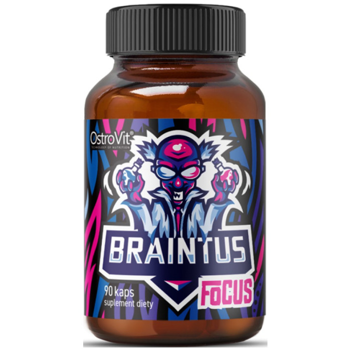 OstroVit - Braintus Focus / Gamer Series / 90 капсули, 30 дози