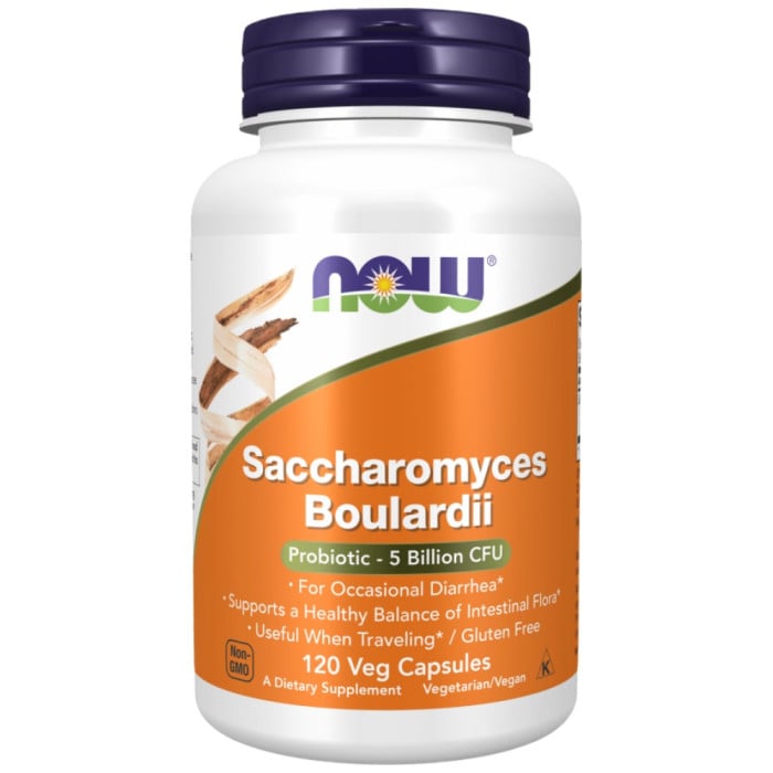 NOW Foods - Saccharomyces Boulardii (60 дози)