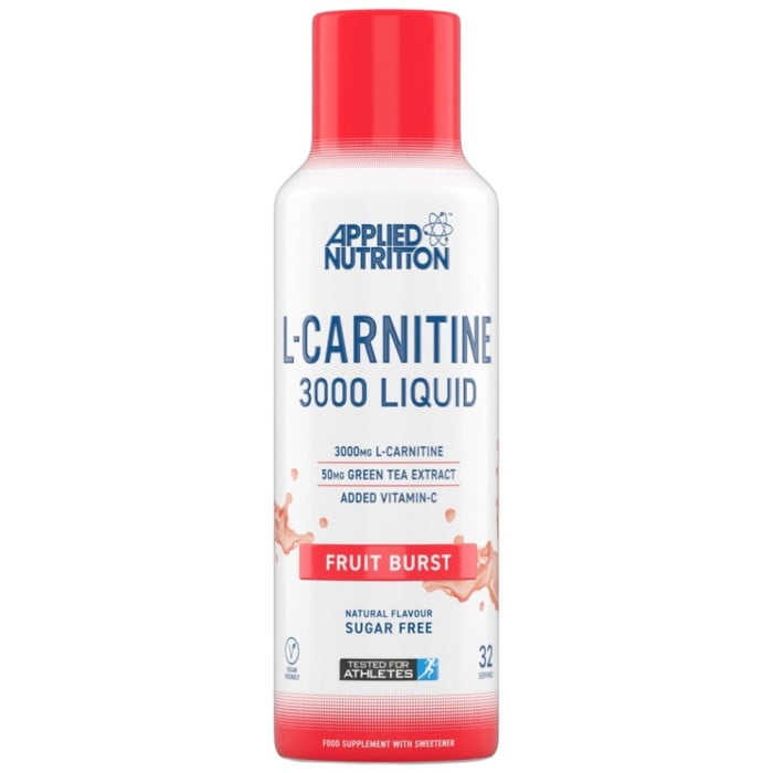 Applied Nutrition - L-Carnitine Liquid 3000 With Green Tea / 480 мл, 32 дози