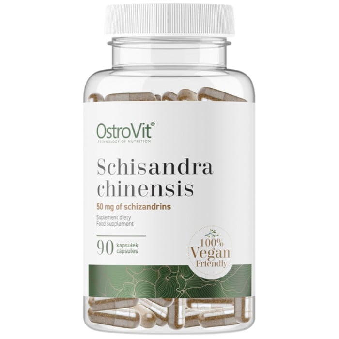OstroVit - Schisandra Chinensis 500 mg / Vege / 90 капсули, 90 дози