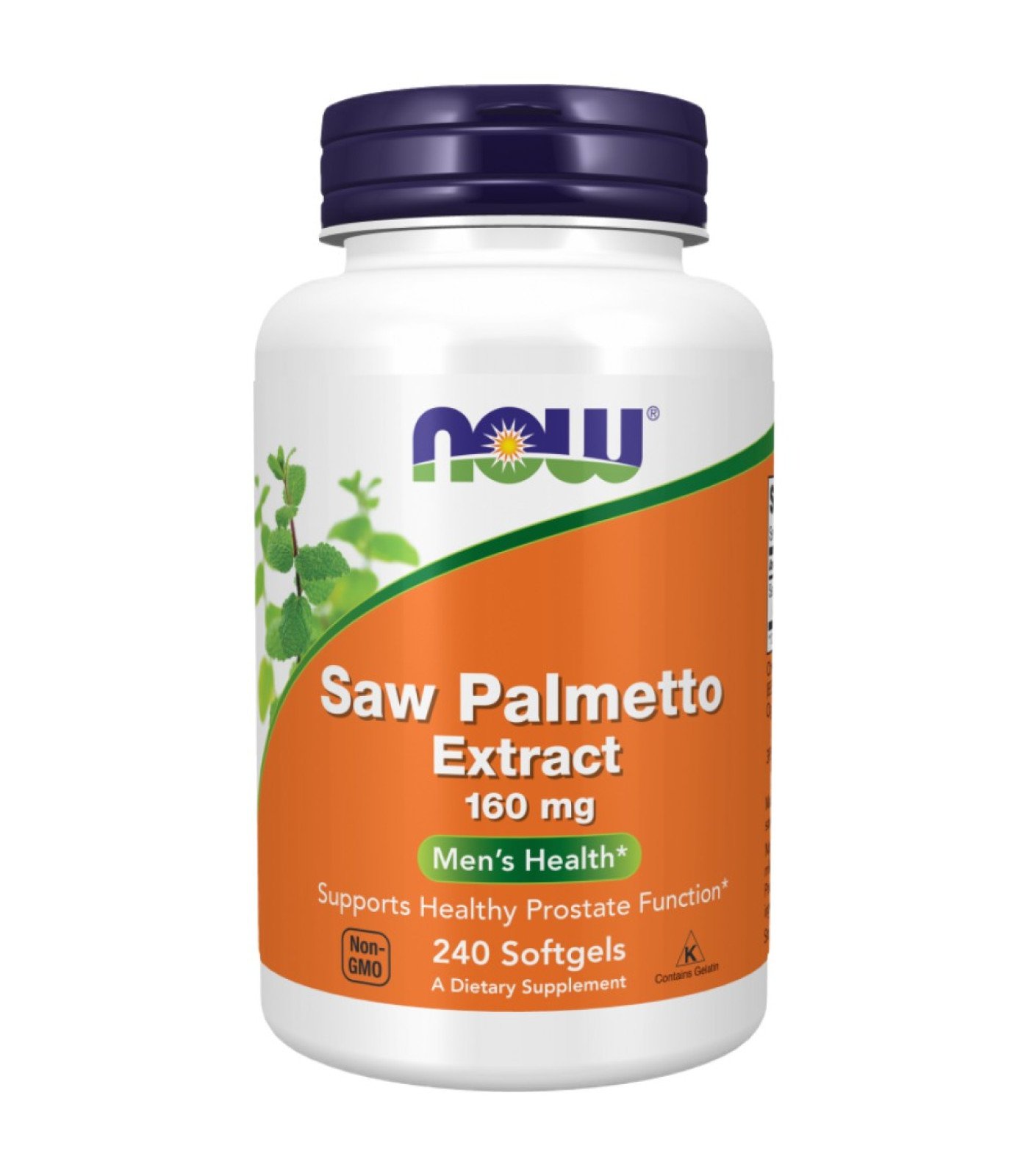 NOW Foods - Saw Palmetto Extract 160 mg (240 дози)