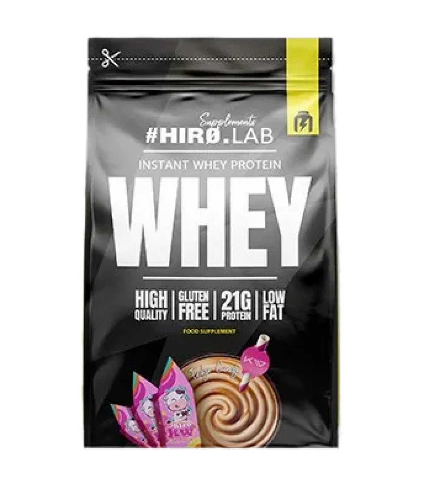 Hero.Lab - Instant Whey Protein | High Quality Whey Concentrate / 750 грама, 25 дози