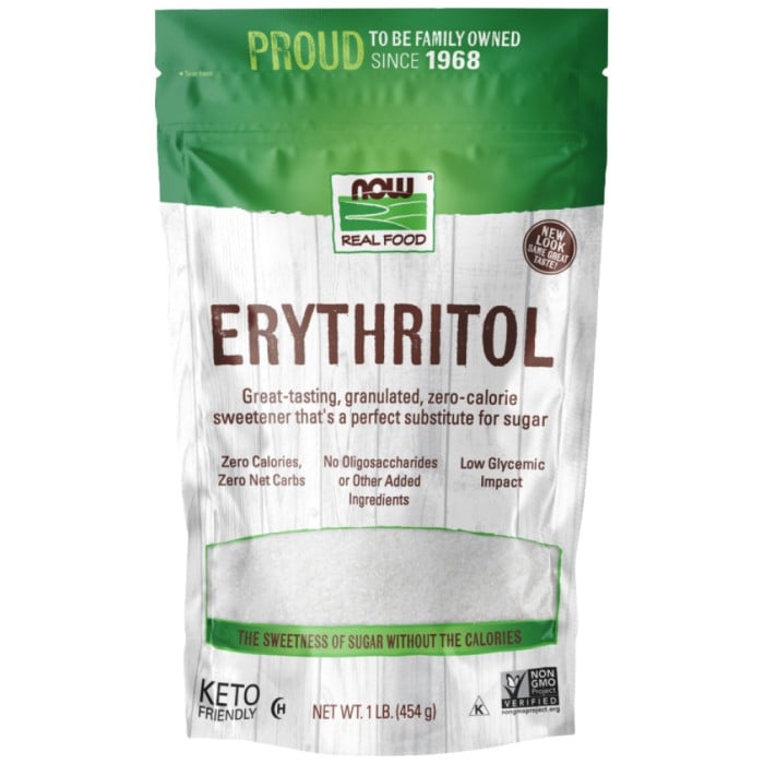NOW Foods - Erythritol / Keto Friendly Zero Calories Sweetener
