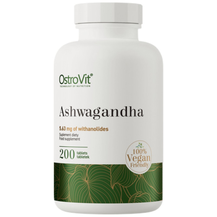 OstroVit - Ashwagandha Extract 375 mg / 200 Таблетки, 200 дози