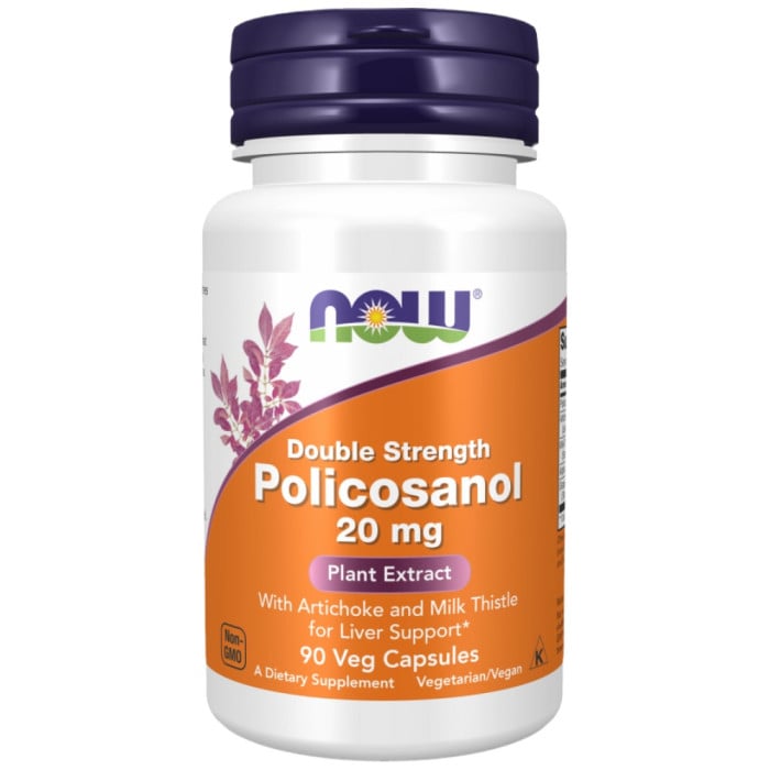 NOW Foods - Policosanol 20 mg / Double Strength (90 дози)