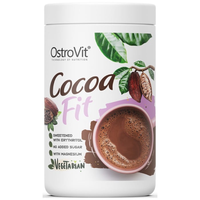 OstroVit - Cocoa Fit / Healthy Cocoa Drink / 500 грама, 25 дози