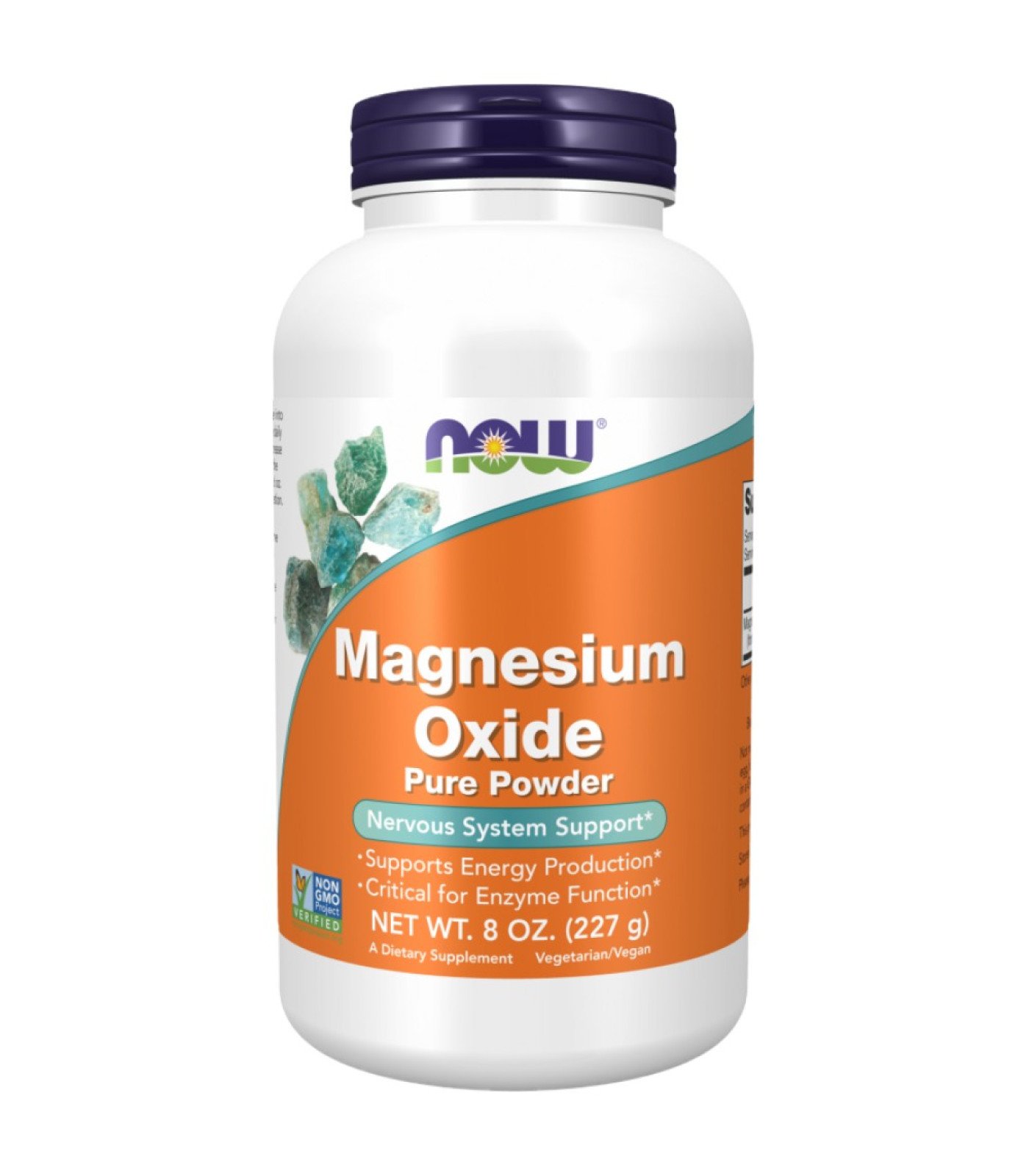 NOW Foods - Magnesium Oxide Powder (454 дози)