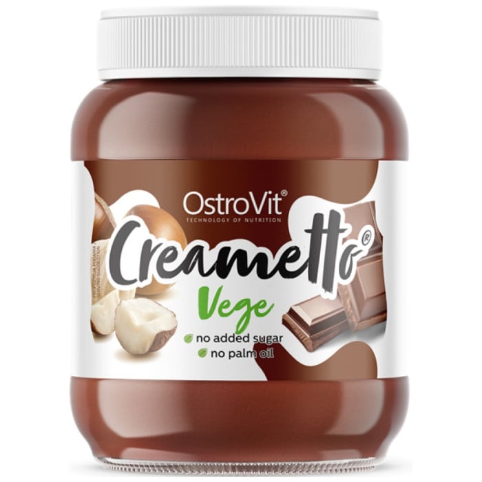 OstroVit - Creametto Vege / Protein Spread / Chocolate Hazelnut / 350 грама