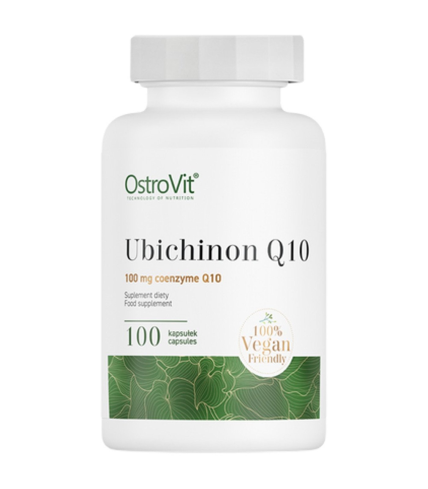 OstroVit - CoQ10 / Ubichinon 100 mg / 100 капсули, 100 дози