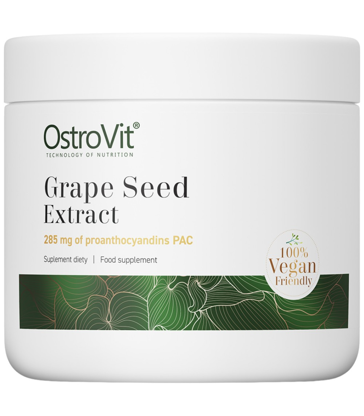 OstroVit - Grape Seed Extract Powder / 50 грама, 166 дози OstroVit - Grape Seed Extract Powder / 50 грама, 166 дози